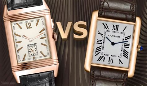 cartier tank vs jlc reverso